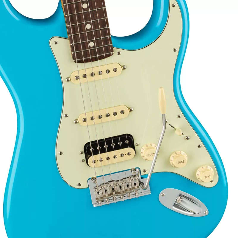 Fender Professional II Stratocaster® HSS, Rosewood Fingerboard, Miami Blue