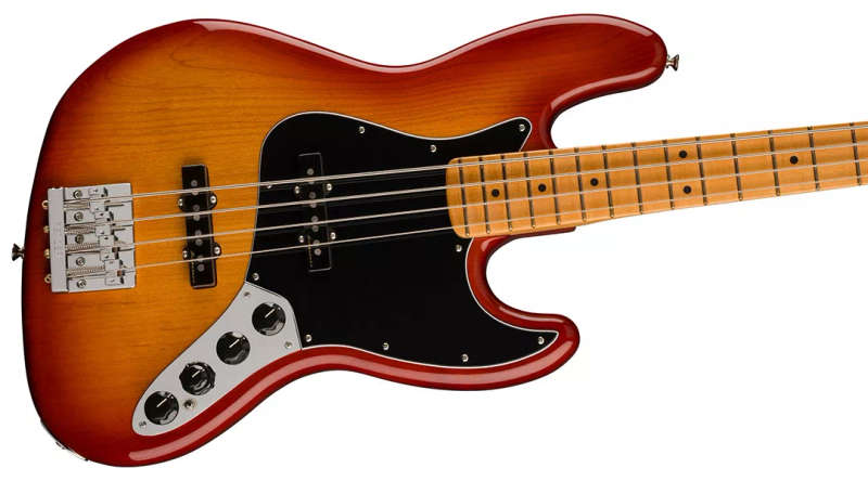 Fender Player Plus Jazz Bass®, Maple Fingerboard, Sienna Sunburst