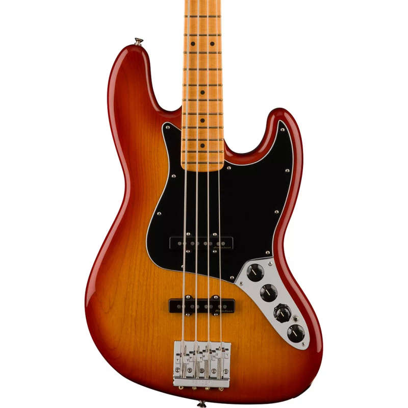 Fender Player Plus Jazz Bass®, Maple Fingerboard, Sienna Sunburst
