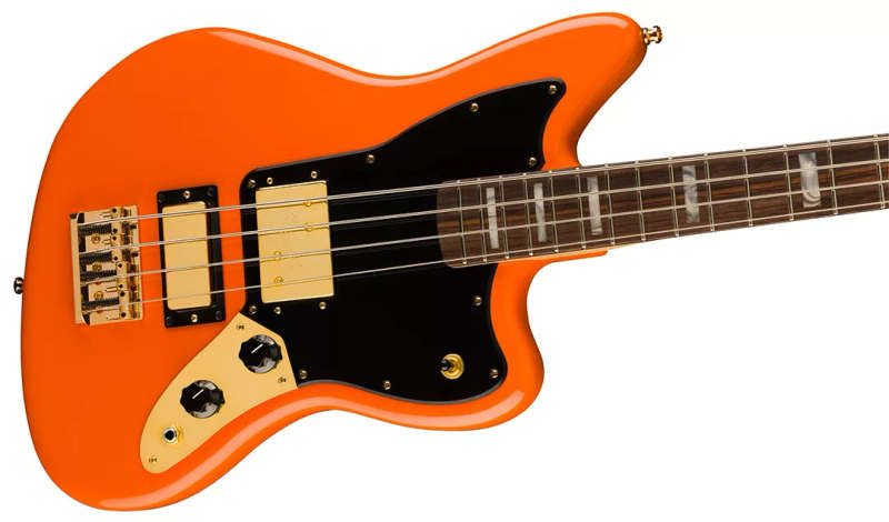 Fender Limited Edition Mike Kerr Jaguar® Bass - Tiger's Blood Orange