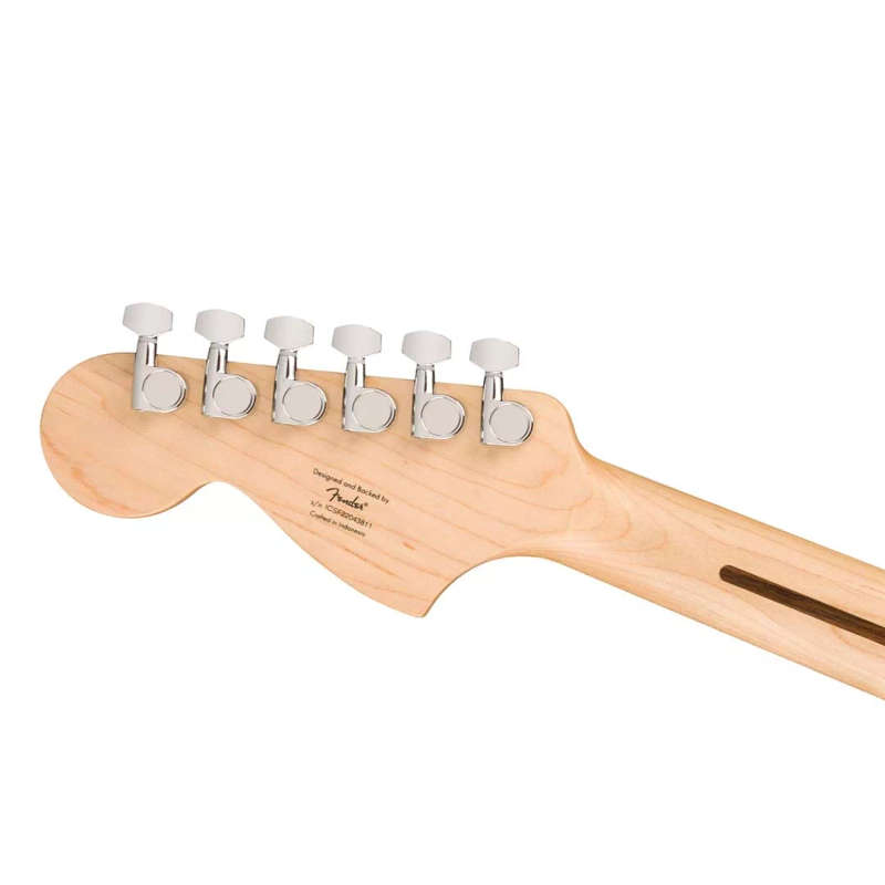 Squier by Fender Sonic® Mustang® HH, Maple Fingerboard, White Pickguard, Flash Pink
