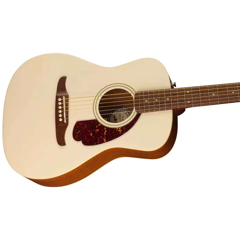 Fender Malibu Player Acoustic Guitar - Olympic White