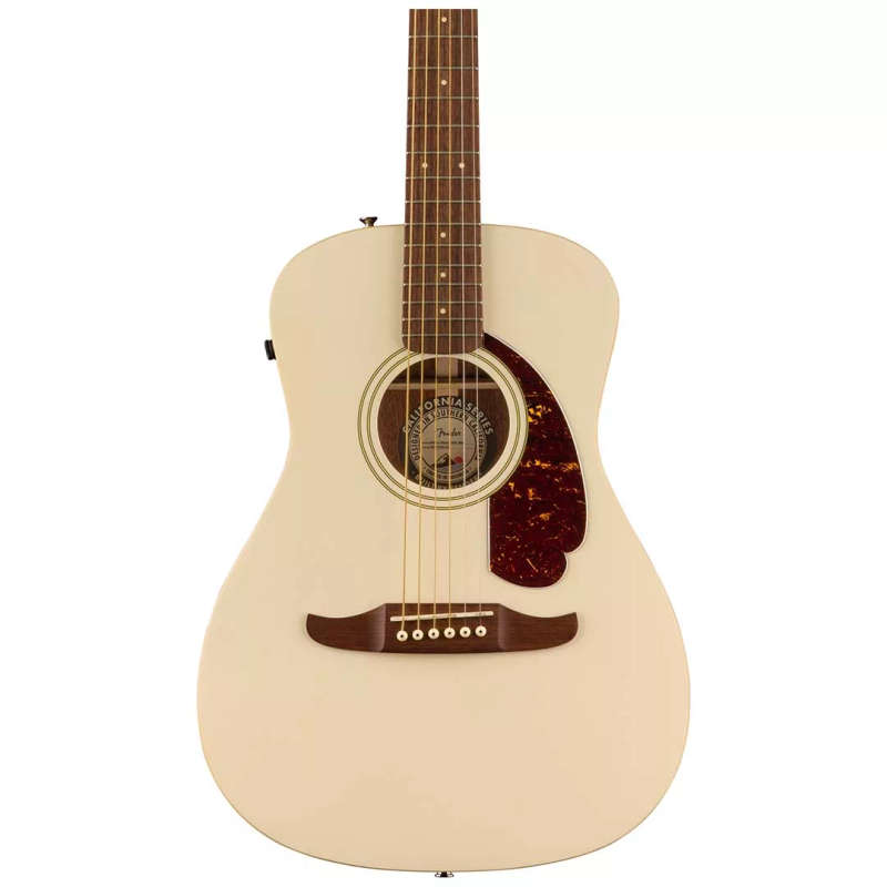 Fender Malibu Player Acoustic Guitar - Olympic White