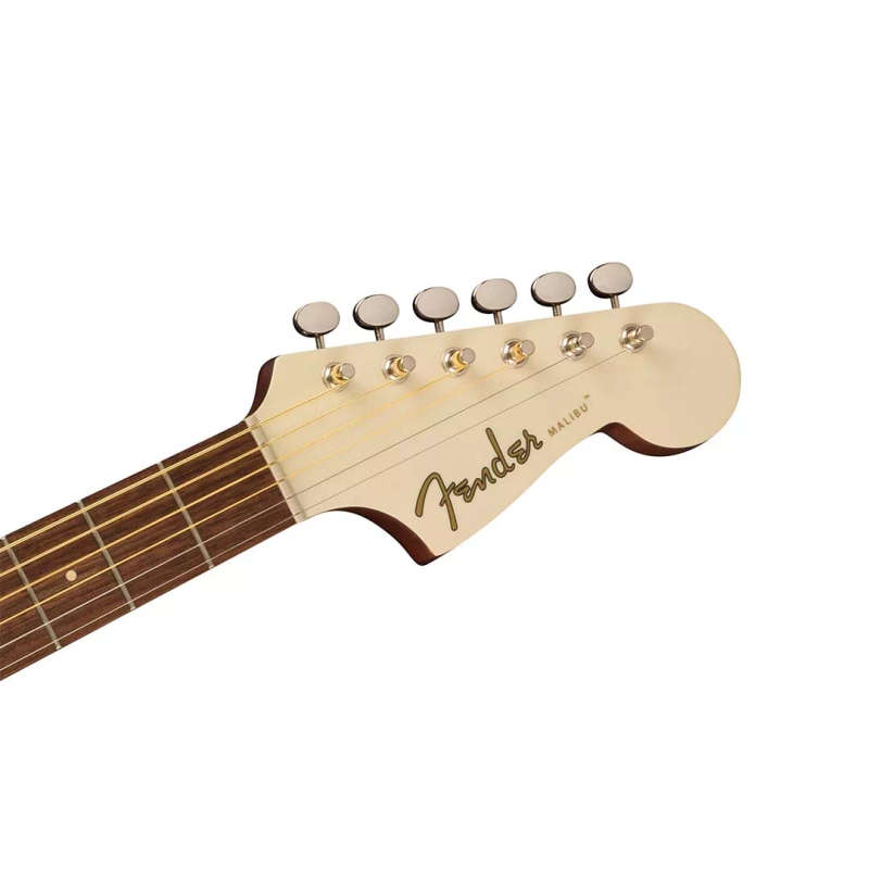 Fender Malibu Player Acoustic Guitar - Olympic White