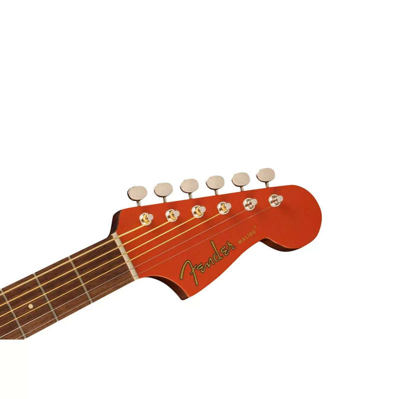 Fender Malibu Player Acoustic Guitar - Fiesta Red