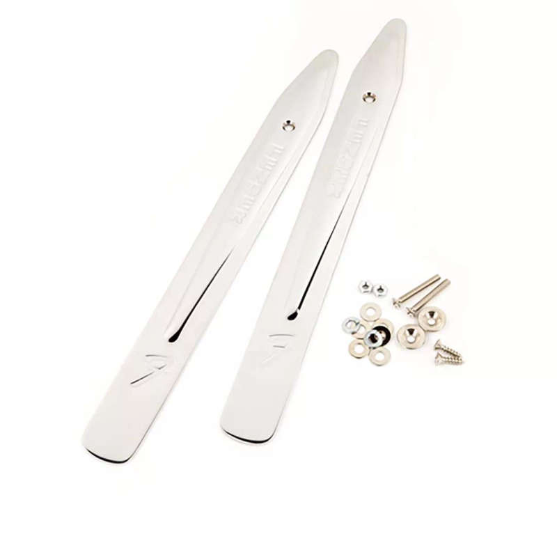 Fender Pure Vintage 14" Small Tilt Back Legs, (2), Chrome
