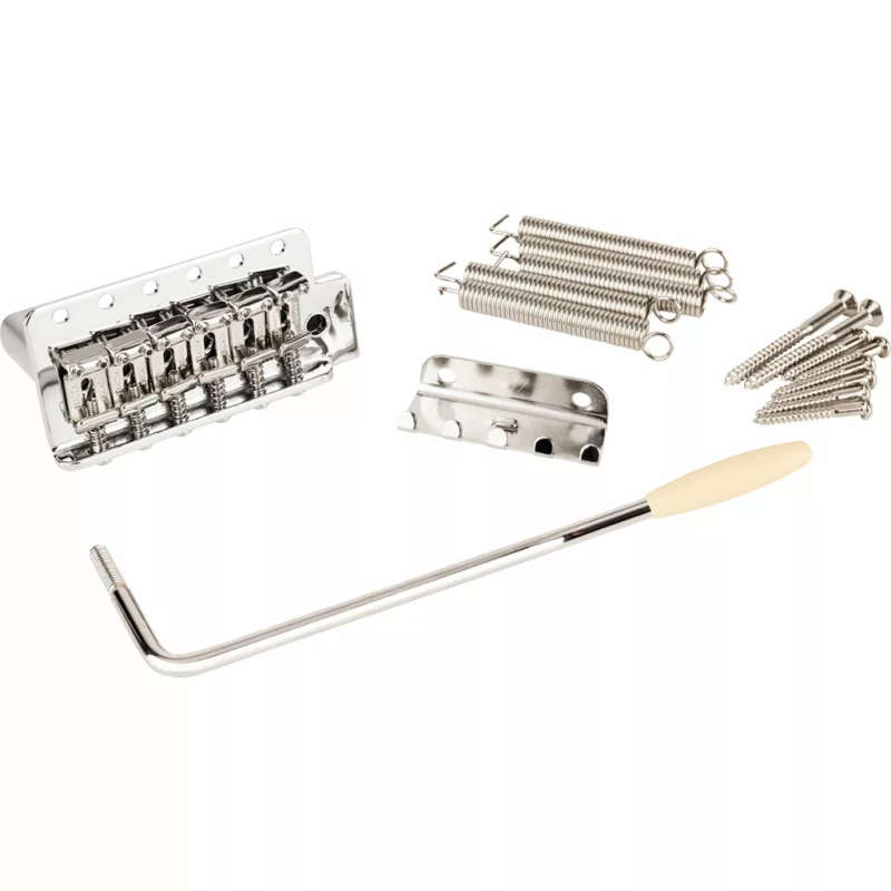 Fender Vintage/Narrow Strat® Tremolo Assembly, Chrome - Chrome