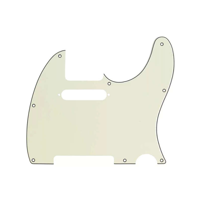Fender Pickguard, Telecaster®, 8-Hole Mount, Mint Green, 3-Ply