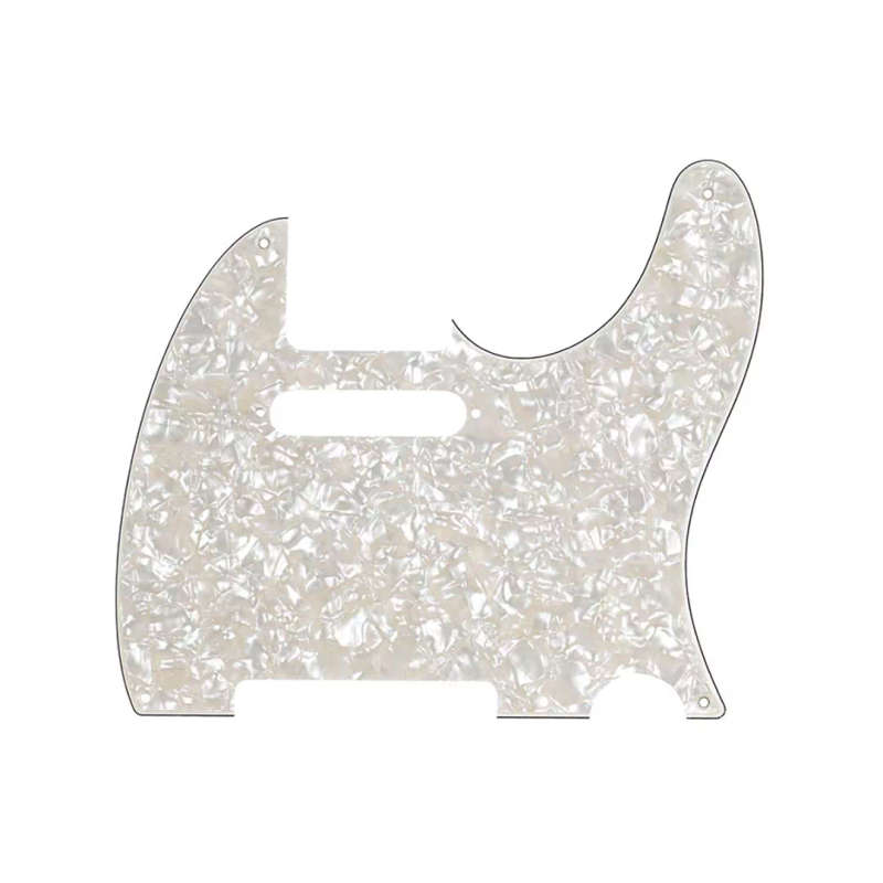 Fender Pickguard, Telecaster®, 8-Hole Mount, Aged White Pearl, 4-Ply