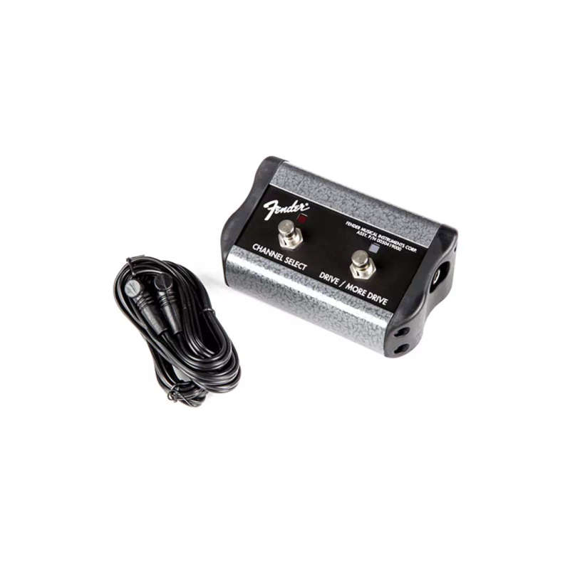 Fender 2-Button 3-Function Footswitch: Channel-Gain-More Gain