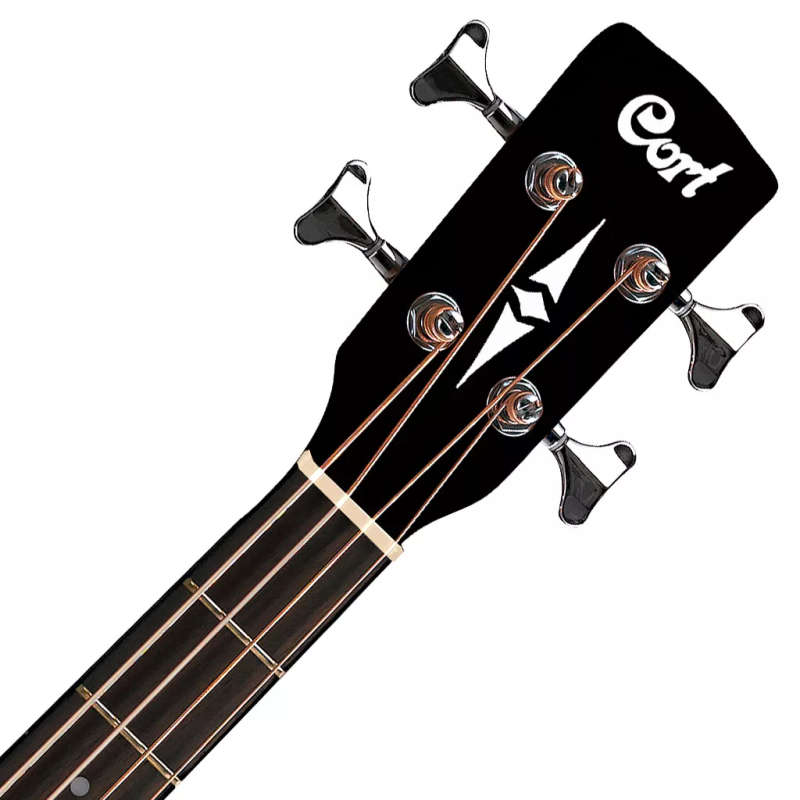 Cort AB850F Acoustic-Electric 4-String Bass Guitar - Natural