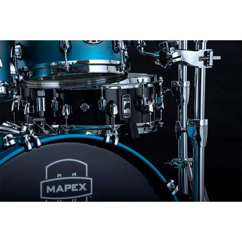 Mapex Saturn Evolution 5-Piece Drum Kit - Exotic Azure Burst (Hardware, Cymbals & Snare Excluded)