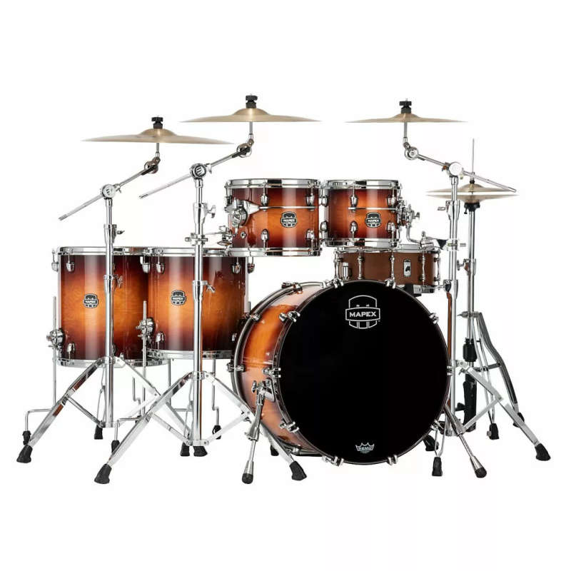 Mapex Saturn Evolution 5-Piece Drum Kit - Exotic Sunburst (Hardware, Cymbals & Snare Excluded)