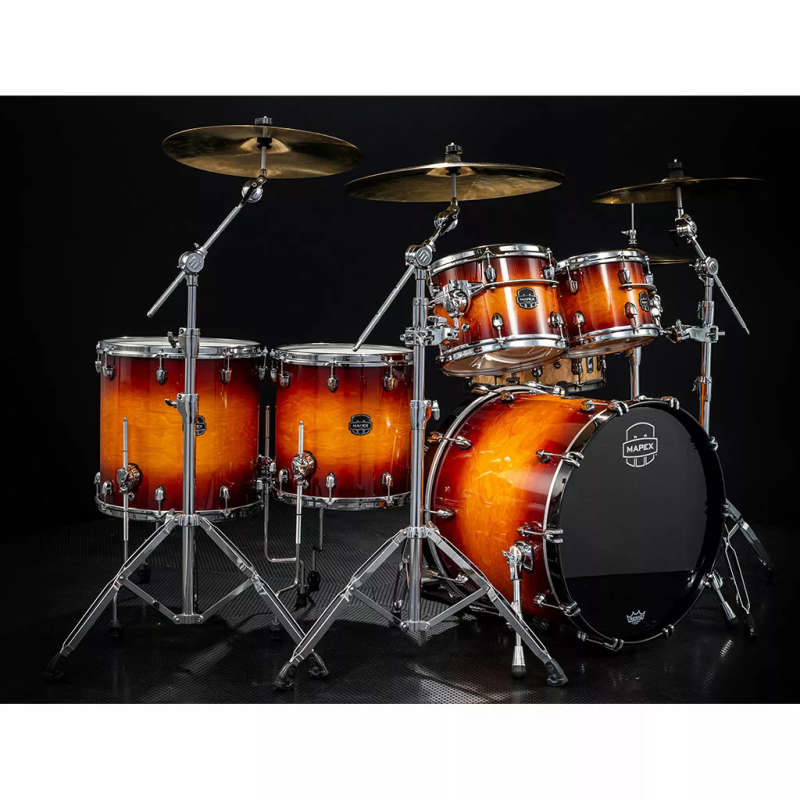 Mapex Saturn Evolution 5-Piece Drum Kit - Exotic Sunburst (Hardware, Cymbals & Snare Excluded)