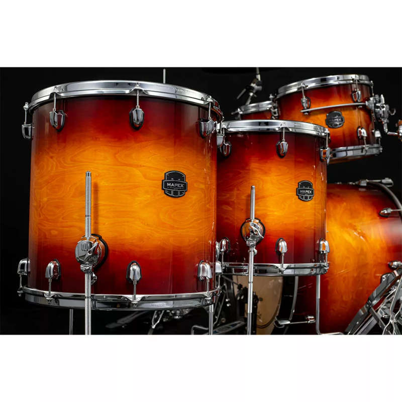 Mapex Saturn Evolution 5-Piece Drum Kit - Exotic Sunburst (Hardware, Cymbals & Snare Excluded)