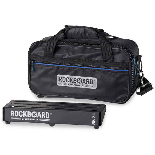 Warwick RockBoard Duo 2.0 Pedalboard With Gig Bag