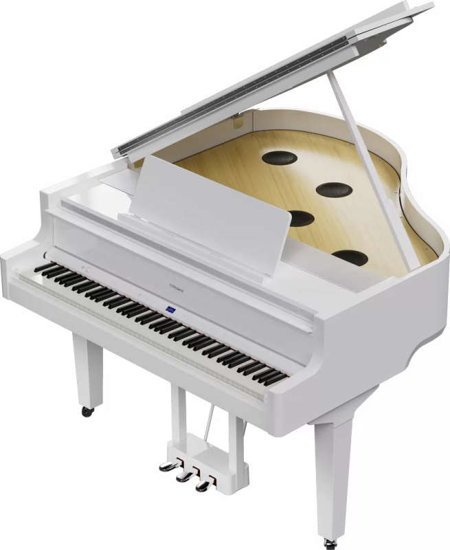 Roland GP-9 Digital Piano - Polished White
