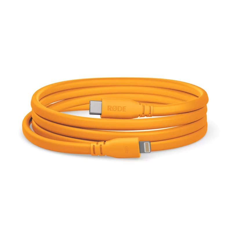 Rode SC19 - 1.5m USB-C to Lightning Cable - Orange