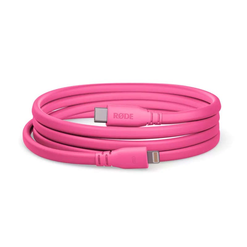 Rode SC19 - 1.5m USB-C to Lightning Cable - Pink