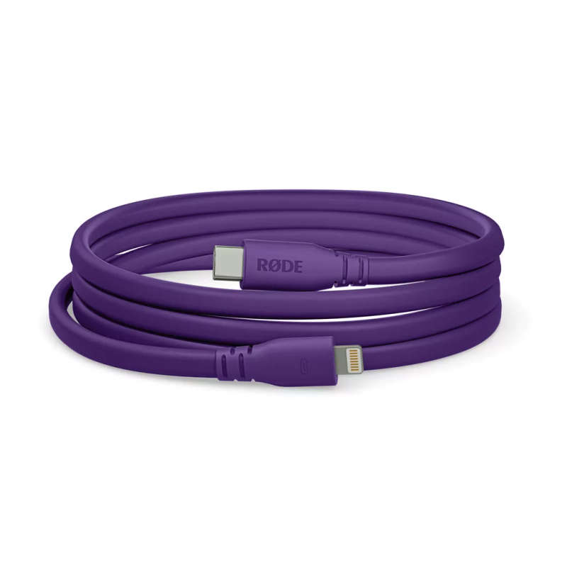 Rode SC19 - 1.5m USB-C to Lightning Cable - Purple
