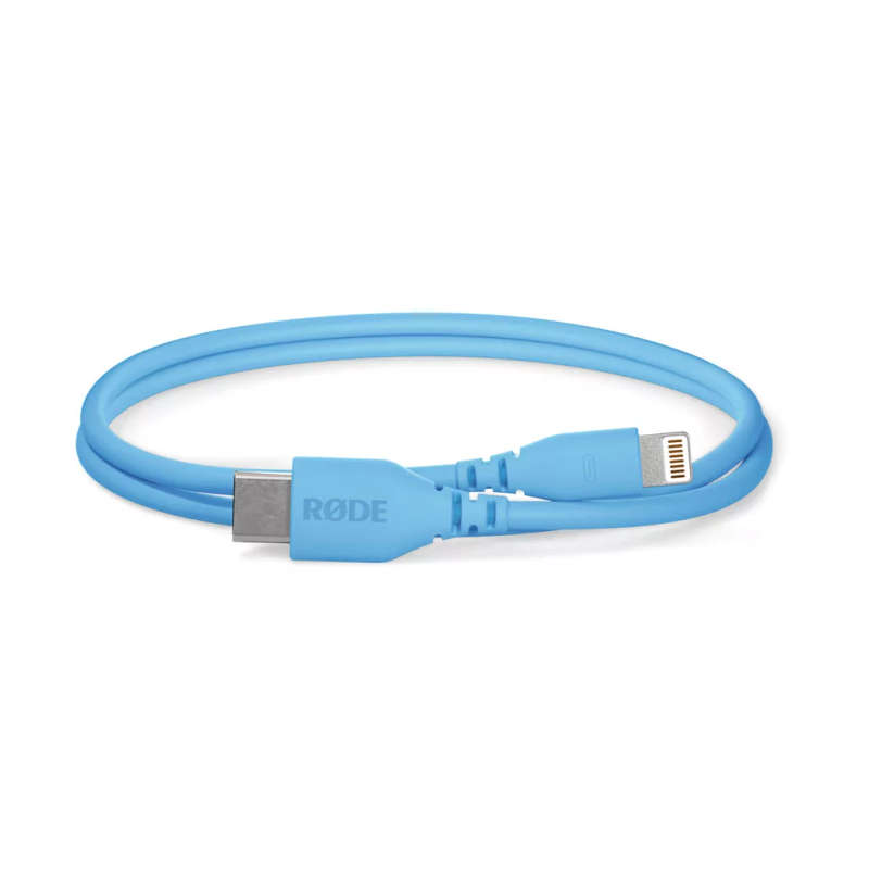 Rode SC21 - 30cm USB-C to Lightning Cable - Blue