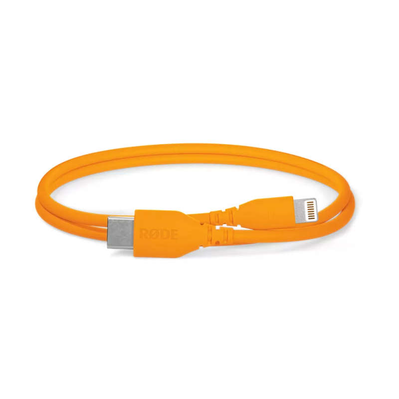 Rode SC21 - 30cm USB-C to Lightning Cable - Orange