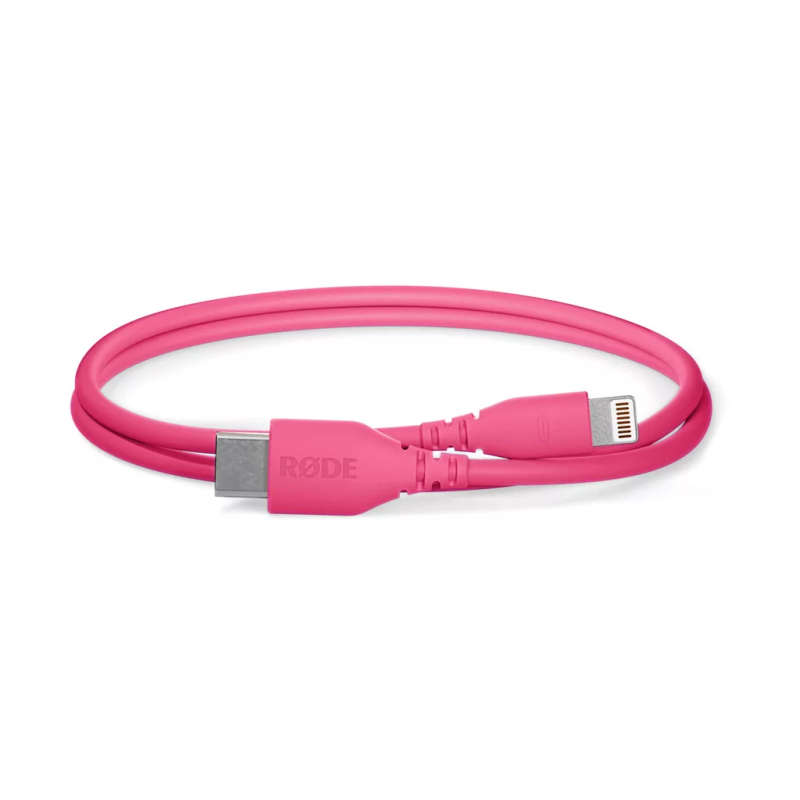 Rode SC21 - 30cm USB-C to Lightning Cable - Pink