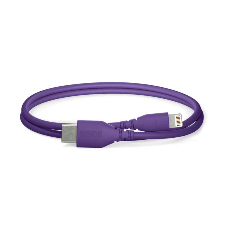 Rode SC21 - 30cm USB-C to Lightning Cable - Purple
