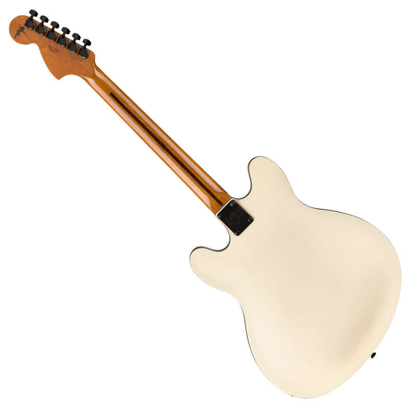 Fender Tom DeLonge Starcaster Semi-hollowbody Electric Guitar - Satin Olympic White