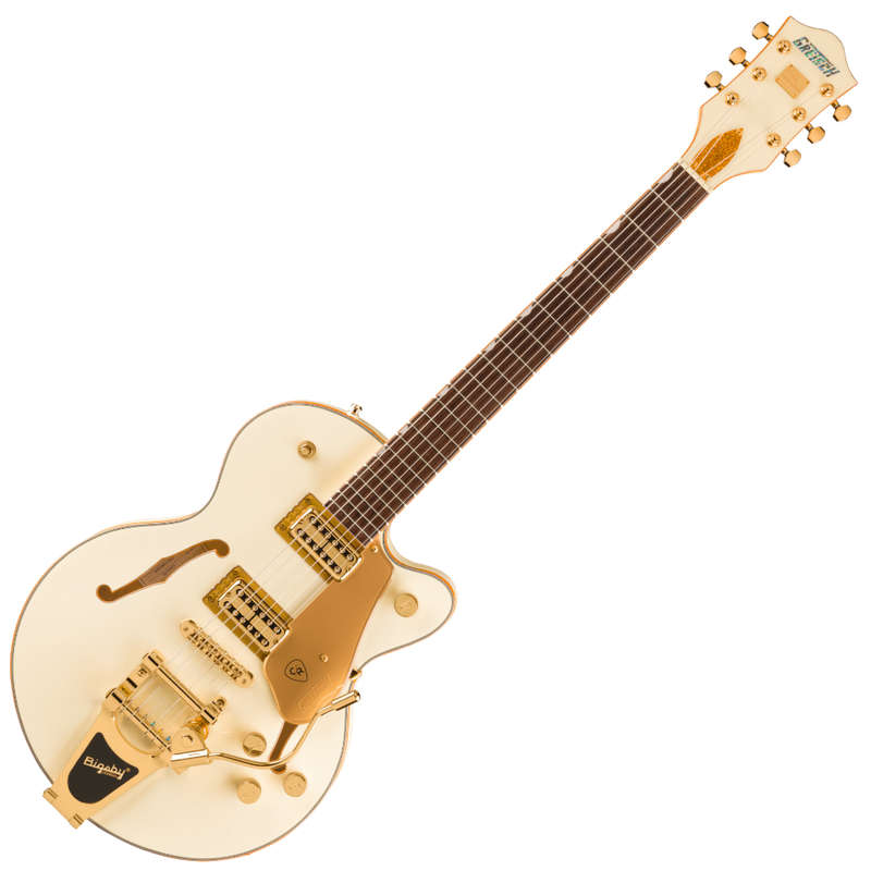 Gretsch Electromatic Chris Rocha Broadkaster Jr. Semi-hollowbody Electric Guitar - Vintage White