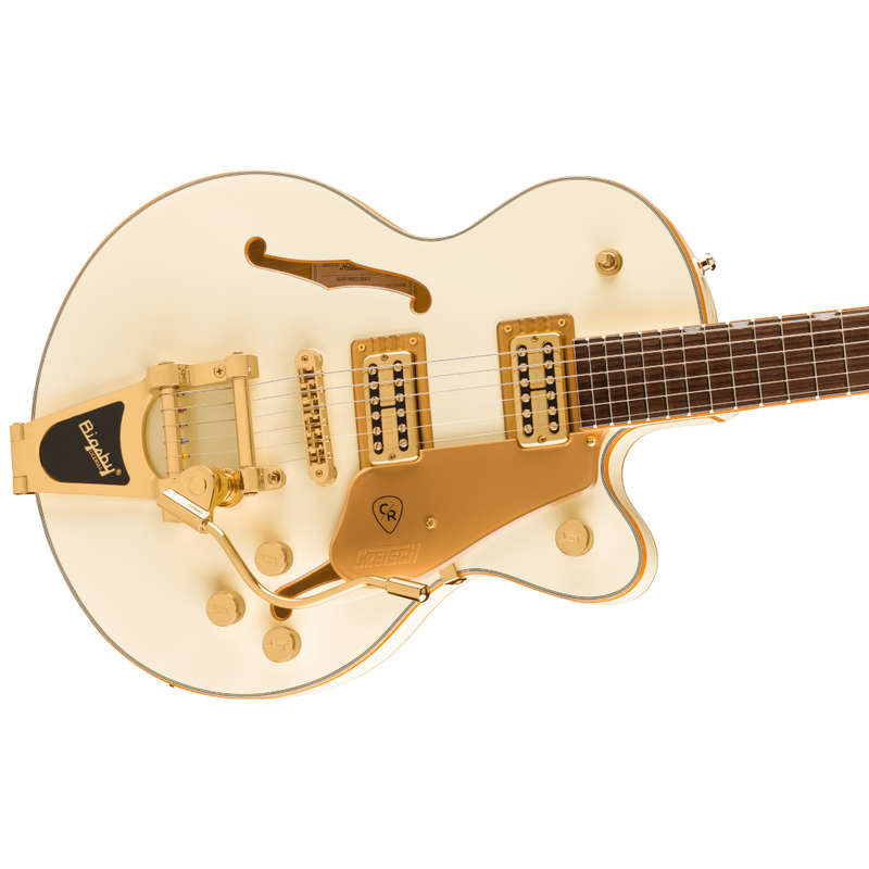 Gretsch Electromatic Chris Rocha Broadkaster Jr. Semi-hollowbody Electric Guitar - Vintage White