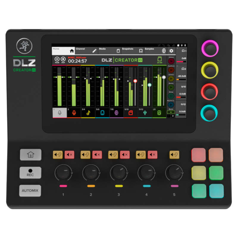 Mackie DLZ Creator XS Compact 6-channel Digital Mixer