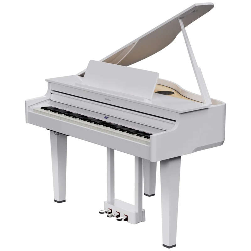Roland GP-6 Digital Grand Piano - Polished White