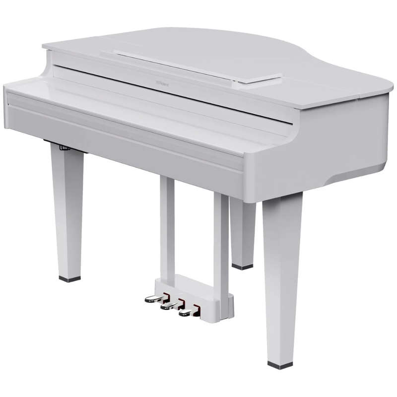 Roland GP-6 Digital Grand Piano - Polished White