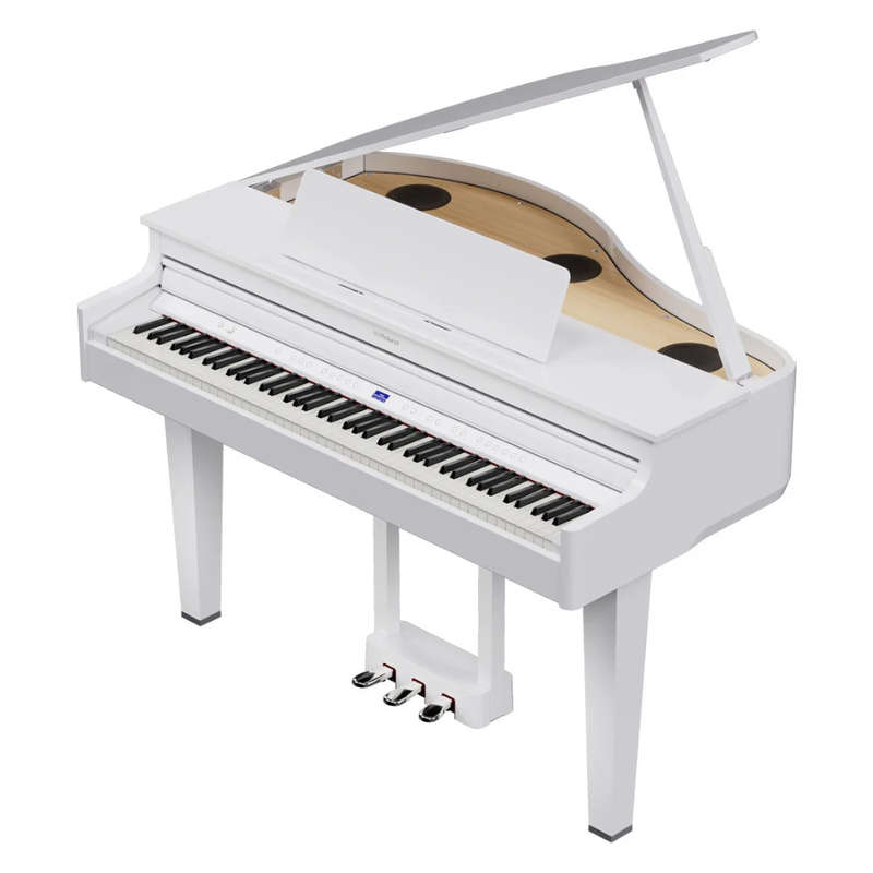 Roland GP-6 Digital Grand Piano - Polished White