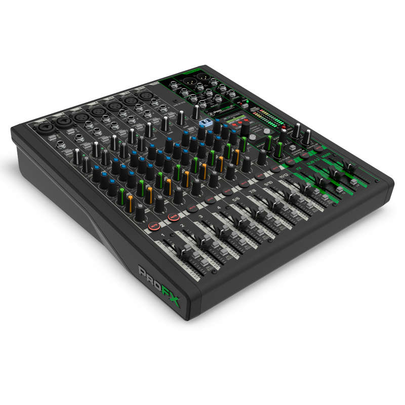 Mackie ProFX12v3+ 12-Channel Mixer with Effects and USB Audio Interface