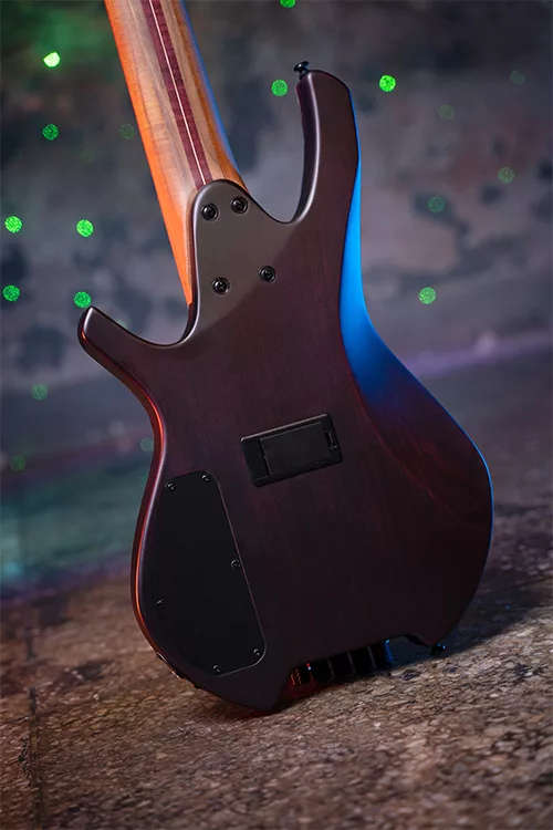 Cort Space 5 Headless 5-String Bass Guitar - Star Dust Black