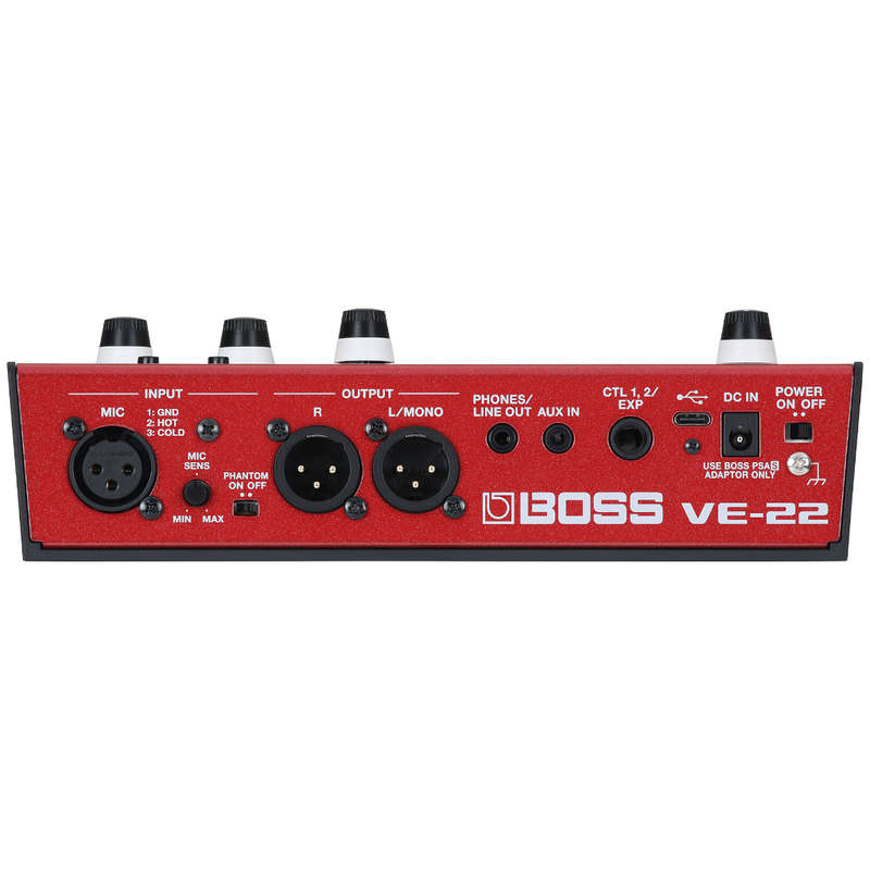 Boss VE-22 Vocal Effects and Looper Pedal