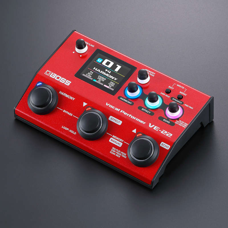 Boss VE-22 Vocal Effects and Looper Pedal