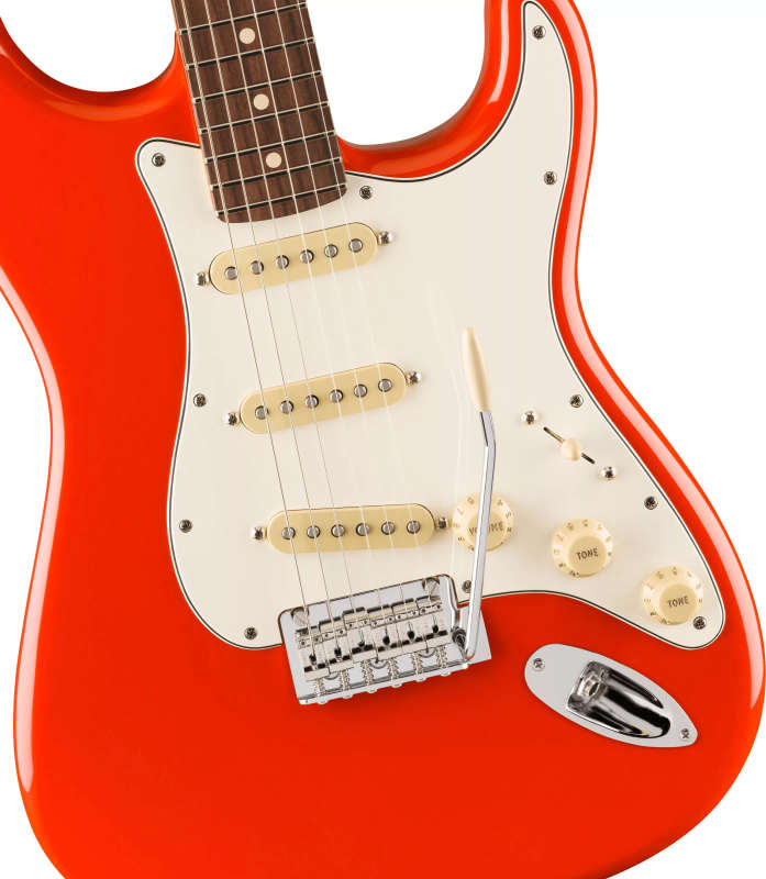 Fender Player II Stratocaster® Electric Guitar,  Rosewood Fingerboard - Coral Red