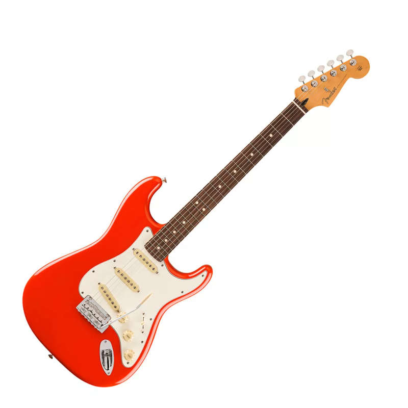 Fender Player II Stratocaster® Electric Guitar,  Rosewood Fingerboard - Coral Red