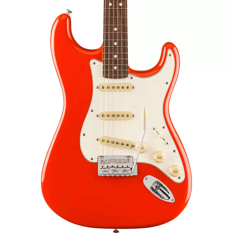 Fender Player II Stratocaster® Electric Guitar,  Rosewood Fingerboard - Coral Red