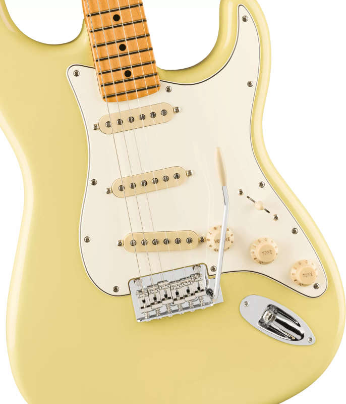 Fender Player II Stratocaster® Electric Guitar,  Maple Fingerboard - Hialeah Yellow