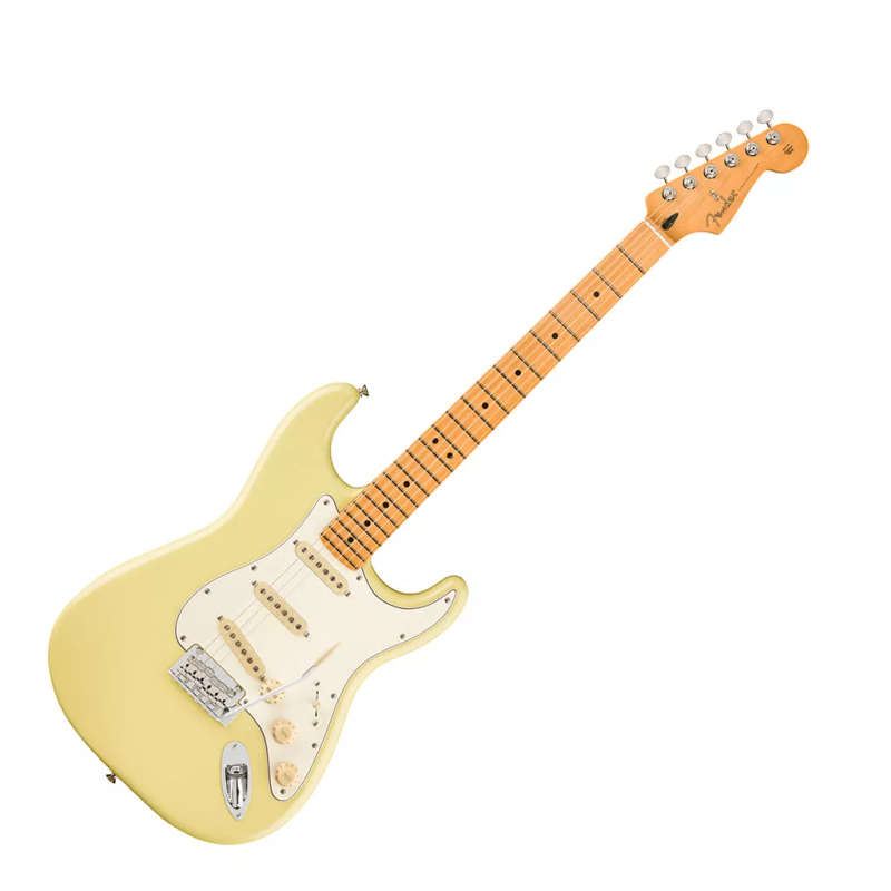 Fender Player II Stratocaster® Electric Guitar,  Maple Fingerboard - Hialeah Yellow