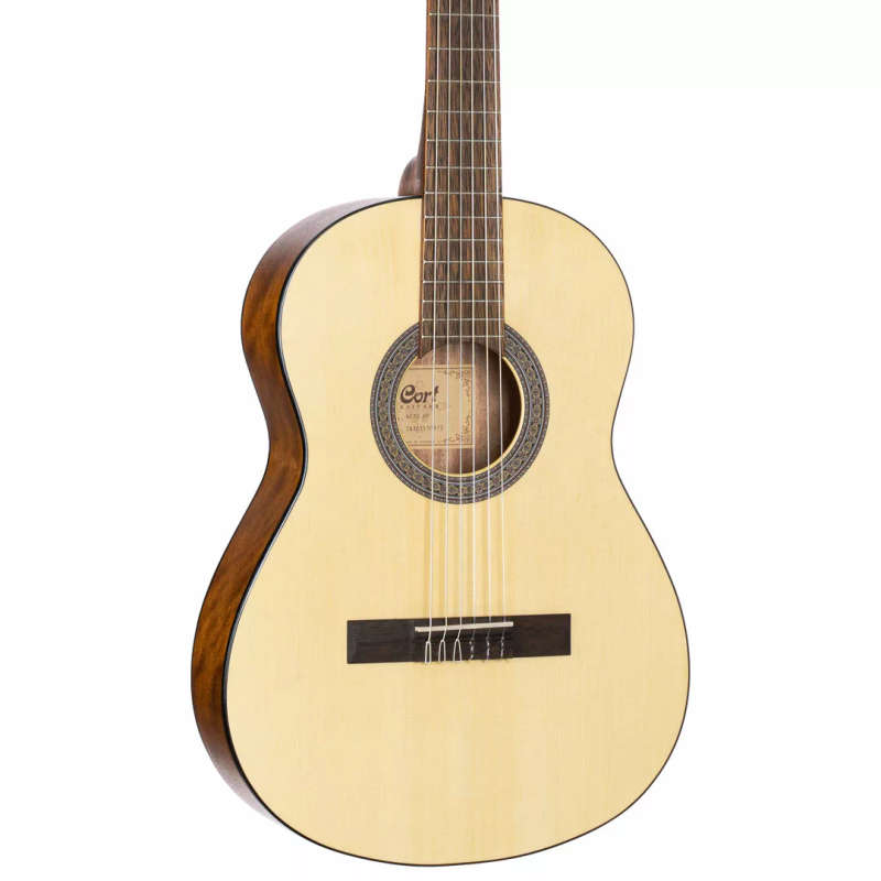 Cort AC70 3/4-Size Classical Guitar with Bag - Natural Finish