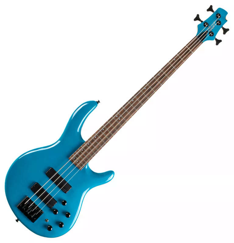 Cort C4 Deluxe Bass Guitar - Candy Blue