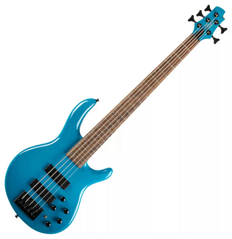 Cort C5 Deluxe Bass Guitar - Candy Blue