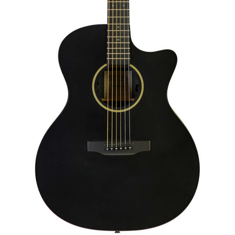 Martin GPC-X1E Grand Performance Acoustic-Electric Guitar - Black