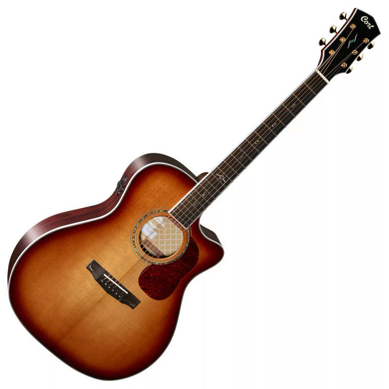 Cort Gold-A8 Acoustic-Electric Guitar - Light Burst