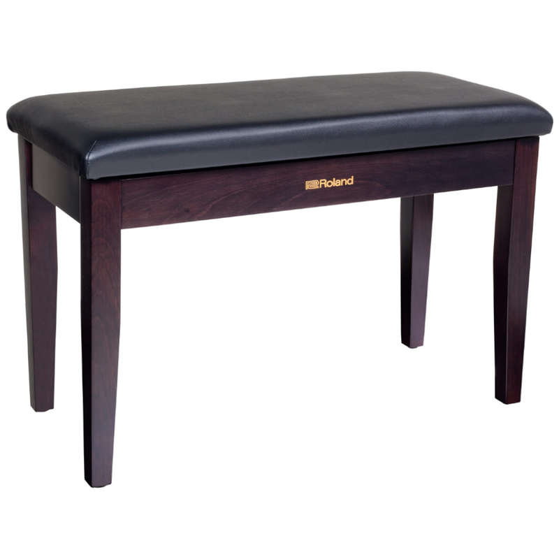 Roland RPB-D100 Duet Piano Bench with Storage Compartment - Rosewood